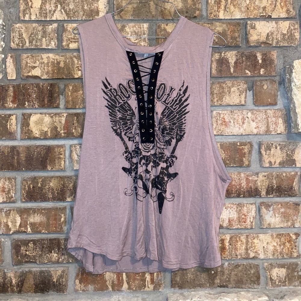 Pink tank top